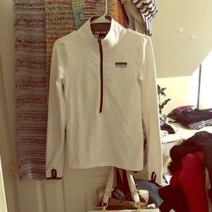 Pink, workout half zip long sleeve shirt size xs